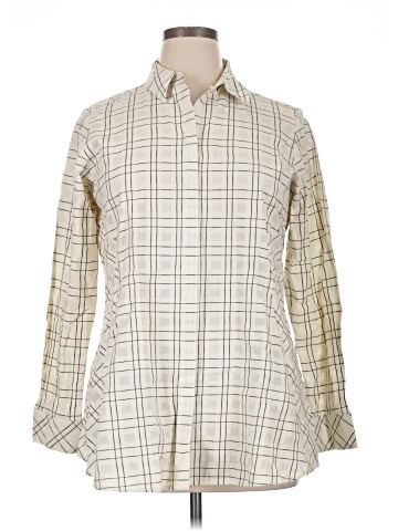 Foxcroft Long Sleeve Polo (view 1)