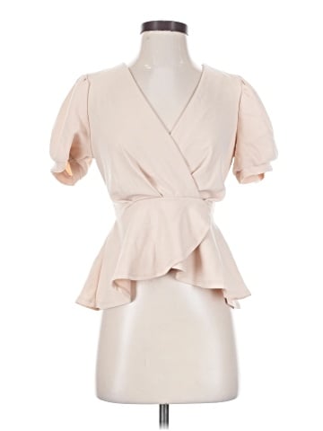 Milk and Honey Short Sleeve Blouse (view 1)