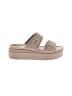 Crocs Tan Wedges Size 6 - photo 1