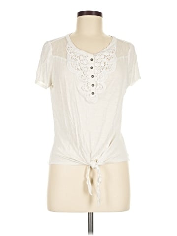 American Rag Cie Short Sleeve Henley (view 1)
