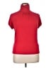 August Silk Red Short Sleeve Turtleneck Size XL - photo 1