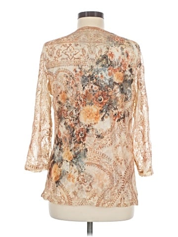 Christopher & Banks 3/4 Sleeve Blouse (view 2)