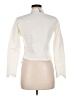 C'est Moi Ivory Long Sleeve Blouse Size M - photo 2