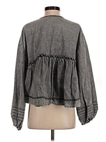Free People 3/4 Sleeve Blouse (view 2)
