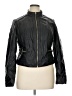 Guess 100% Polyurethane Black Jacket Size XL - photo 1