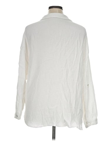 Magaschoni Long Sleeve Button-Down Shirt (view 2)