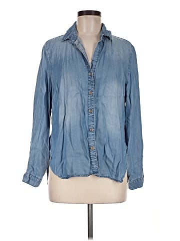 Velvet Heart Long Sleeve Button-Down Shirt (view 1)