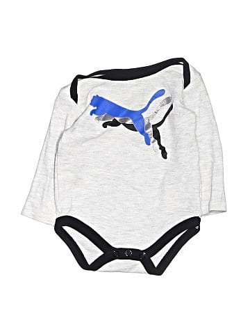 Puma Long Sleeve Onesie (view 1)