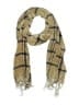 Unbranded Plaid Yellow Scarf One size - photo 1