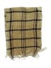 Unbranded Plaid Yellow Scarf One size - photo 2