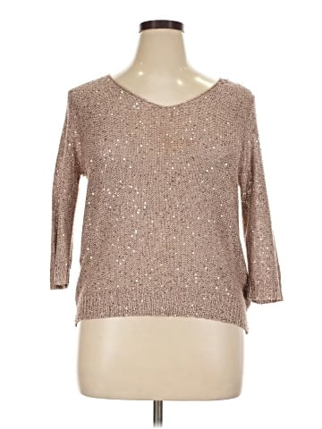 JLo by Jennifer Lopez 3/4 Sleeve Top (view 1)