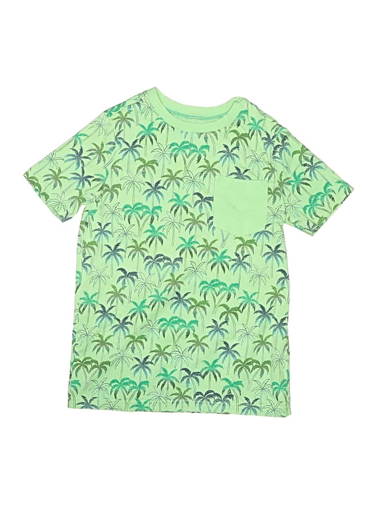 Pre-owned Tea Kids' Short Sleeve T-shirt In Green