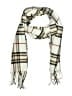 Unbranded Plaid Ivory Scarf One size - photo 1