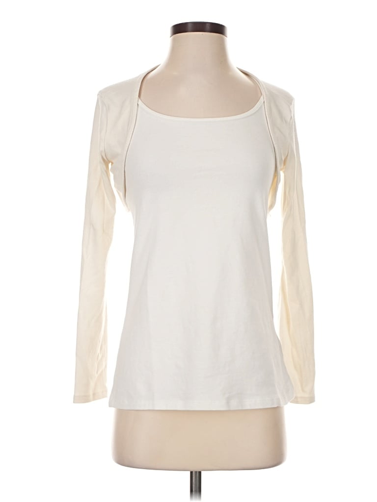 Pre-owned Mng Cardigan Sweater In Ivory