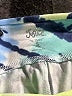 Justice Tie-dye Blue Active Pants Size 7 - 8 - photo 3