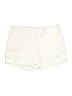 J.Crew 100% Cotton Solid Ivory Shorts Size 10 - photo 1