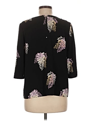 DKNYC 3/4 Sleeve Blouse (view 2)