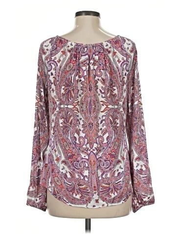 White House Black Market Long Sleeve Blouse (view 2)