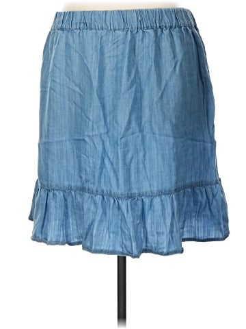 Ann Taylor LOFT Outlet Denim Skirt (view 2)