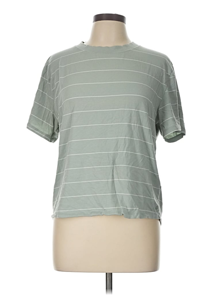 Pre-owned Calia Short Sleeve T-shirt In Green