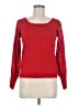 Carmen Carmen Marc Valvo Red Pullover Sweater Size M - photo 1