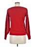Carmen Carmen Marc Valvo Red Pullover Sweater Size M - photo 2