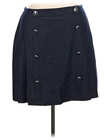 Karl Lagerfeld Paris Denim Skirt (view 1)