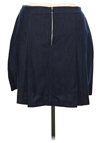 Karl Lagerfeld Paris Denim Skirt (view 2)