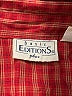 Basic Editions Houndstooth Red 3/4 Sleeve Button-Down Shirt Size 26W - photo 7