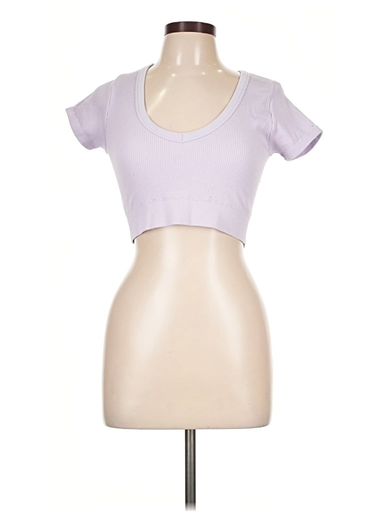 Pre-owned Garage Short Sleeve T-shirt In Purple