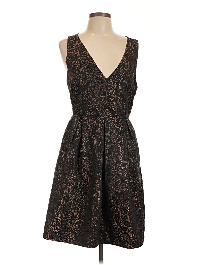 Pre-owned Slate & Willow Cocktail Dress In Black