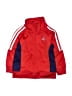 Adidas 100% Polyester Red Track Jacket 9-12 MO / 12 MO - photo 1