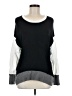 Renuar Black Pullover Sweater Size M - photo 1