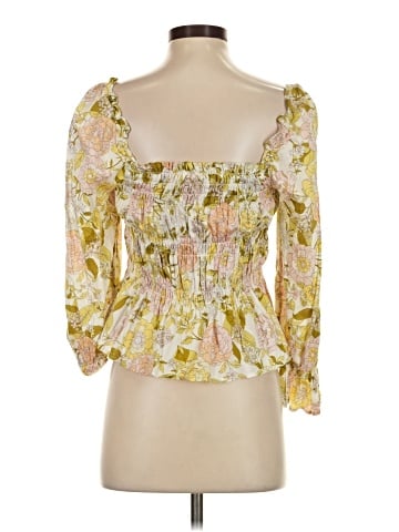 Who What Wear 3/4 Sleeve Blouse (view 2)