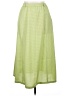 Appleseeds Checkered-gingham Green Casual Skirt Size 14 - photo 1