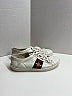 Gucci 100% Leather White Fold Down Bee Sneakers Size EU (IT) 38 1/2 / US 8 1/2 - photo 3