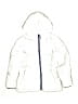 J.Crew 100% Polyester Solid White Gray Snow Jacket Size M (kids) - photo 1