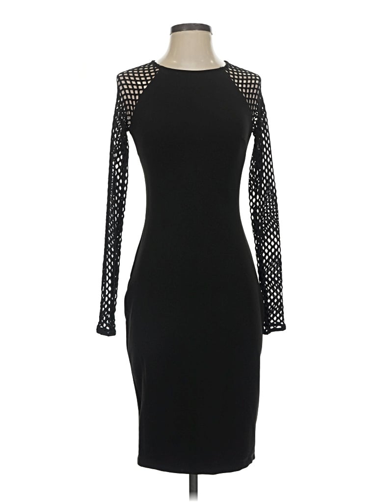 Pre-owned Premier Amour Cocktail Dress In Black