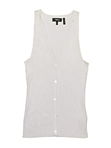 Theory Sleeveless Button-Down Shirt (view 1)