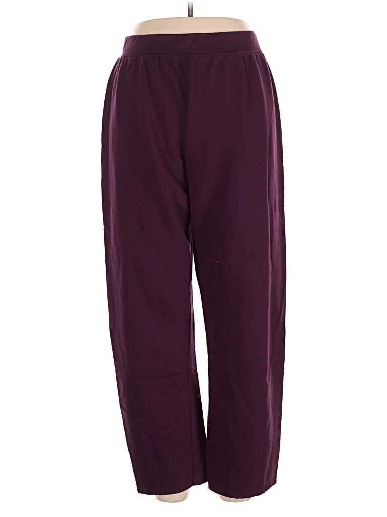 Pre-owned Just My Size Track Pants In Purple