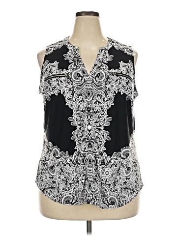 INC International Concepts Sleeveless Blouse (view 1)