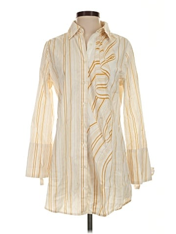 Soft Surroundings Long Sleeve Button-Down Shirt (view 1)