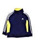Adidas 100% Polyester Blue Track Jacket Size 5 - photo 1