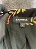 Express 100% Polyester Floral Black Blazer Size M - photo 6