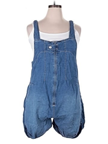 We the Free Overall Shorts (view 1)