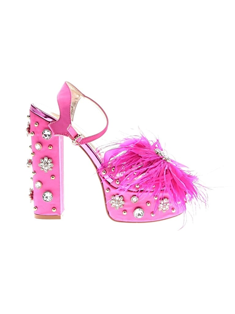 Pre-owned Azalea Wang Sandals In Pink