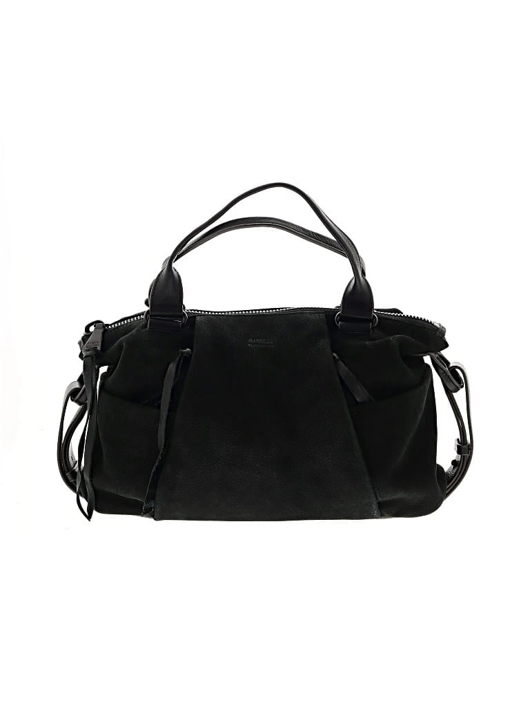 Pre-owned Aimee Kestenberg Leather Shoulder Bag In Black
