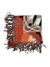 Unbranded Orange Scarf One size - photo 2