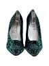 Rangoni 100% Leather Teal Heels Size 8 1/2 - photo 2