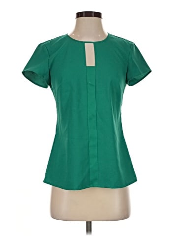 Ann Taylor Short Sleeve Blouse (view 1)